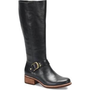 KORK-EASE Women’s Carli Riding Leather Boot(Black)