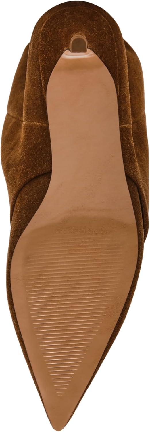 imageSteve Madden Womens Luca Knee High BootChesnut Suede Wide Calf