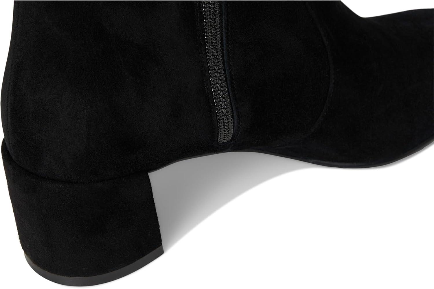 imageStuart Weitzman Womens Maeve Zip Boots Knee HighBlack