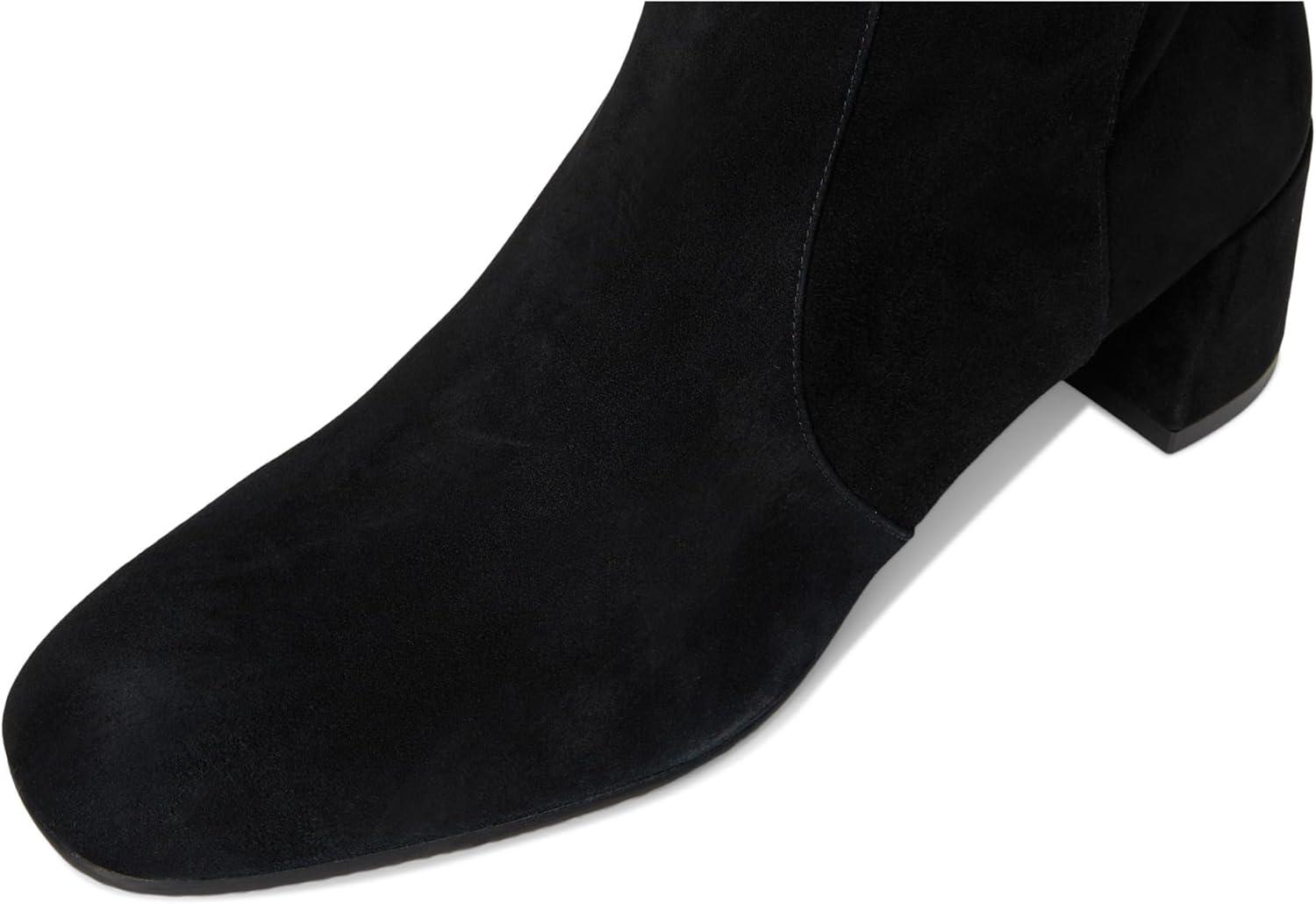 imageStuart Weitzman Womens Maeve Zip Boots Knee HighBlack