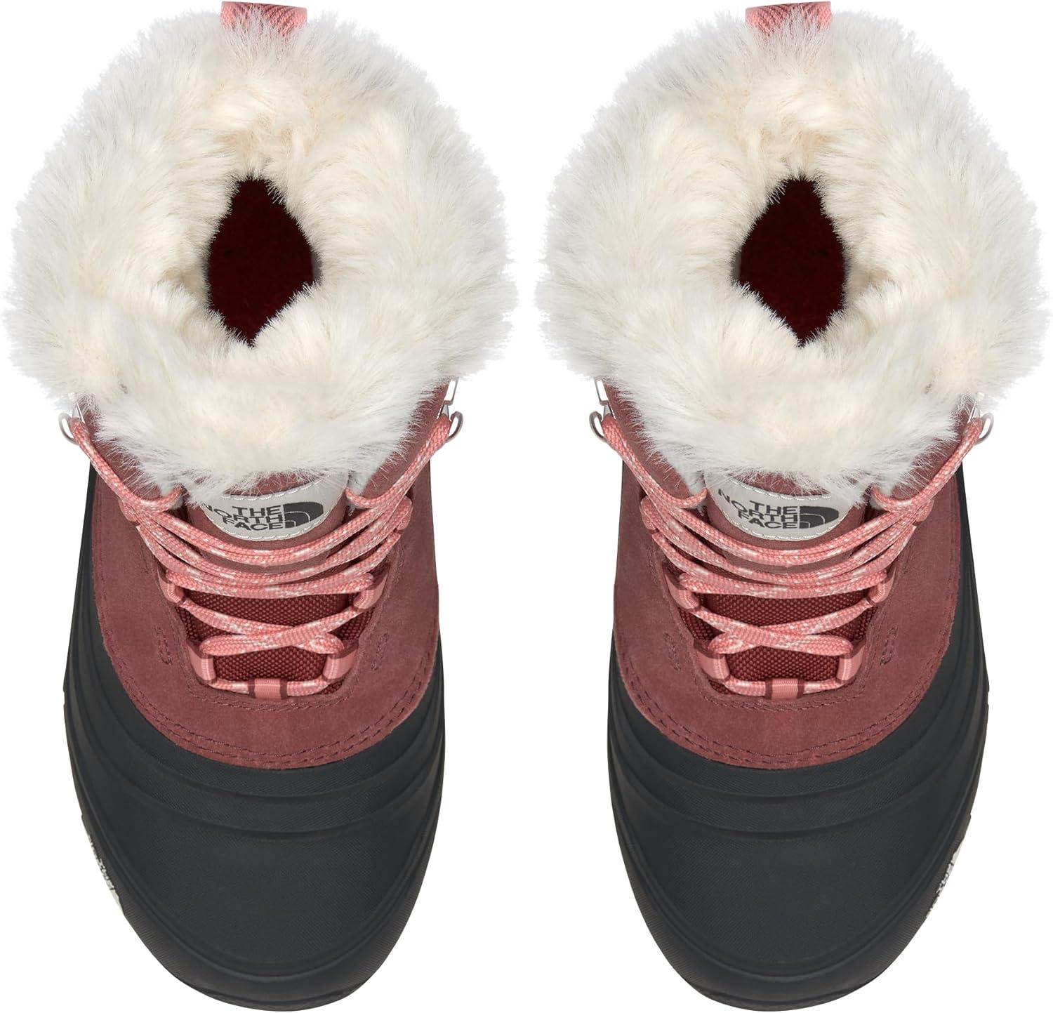 imageTHE NORTH FACE Kids Shellista Lace V Insulated Waterproof Snow Boot Seamsealed Durable BootCanyon DustTerracotta