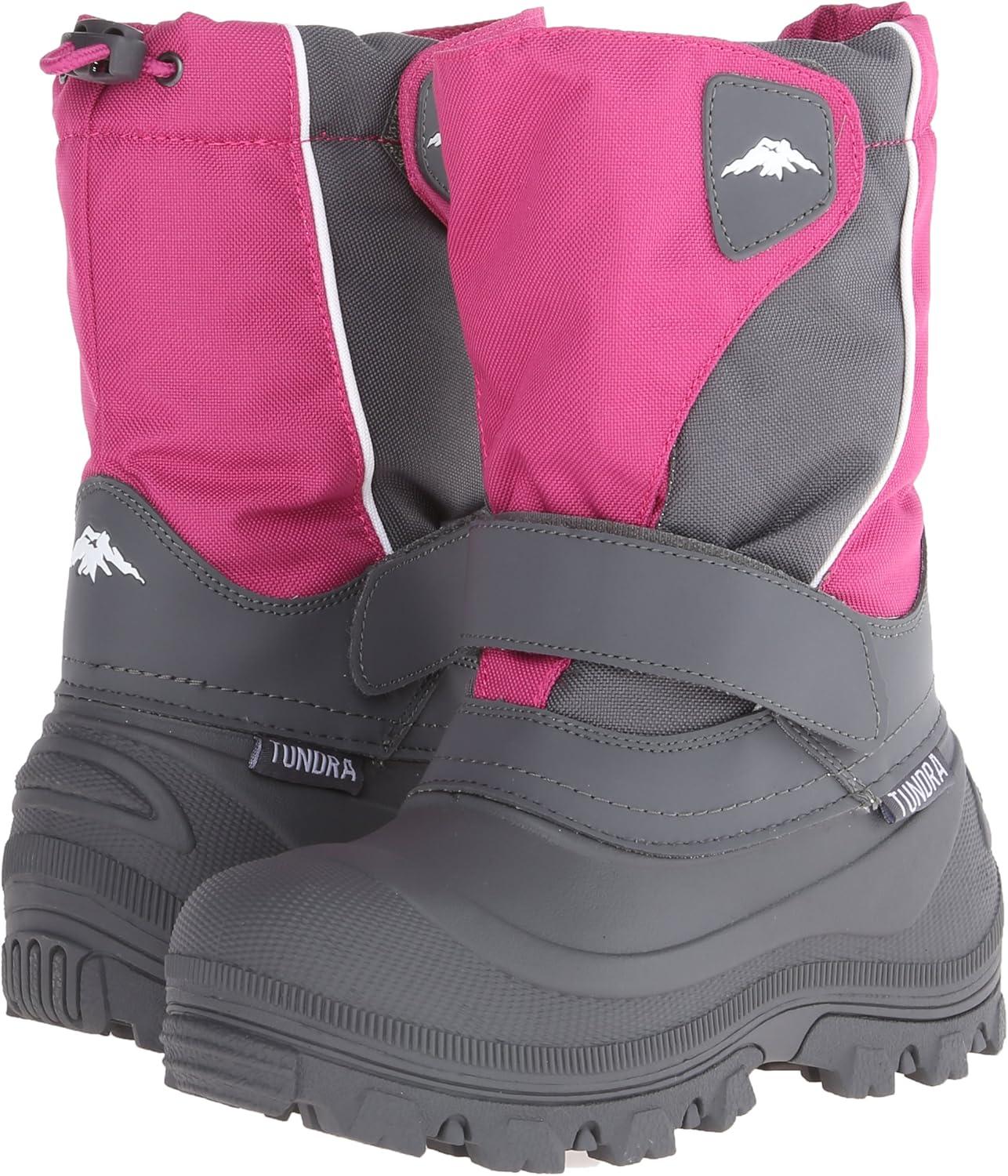 imageTundra Quebec Boot ToddlerLittle KidBig KidFuchsia Charcoal