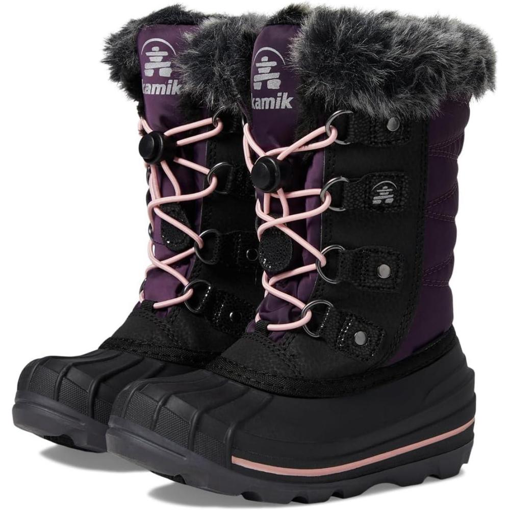 imageKamik Girls Frostylake Little Big Kid Snow BootBlackberry