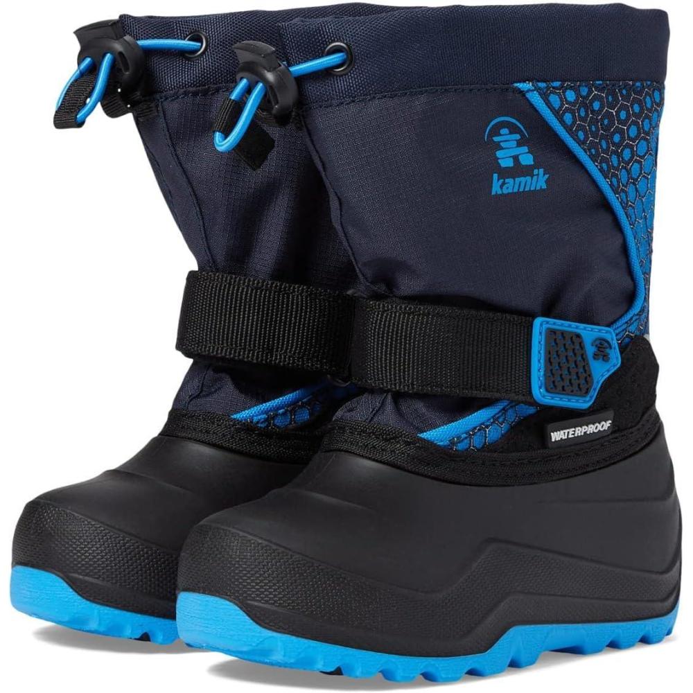 imageKamik Kids Snowfall P 2 Winter Boots NavyBlue 8 Toddler