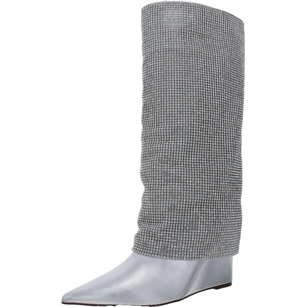 imageSteve Madden Womens Riski Knee High BootSilver