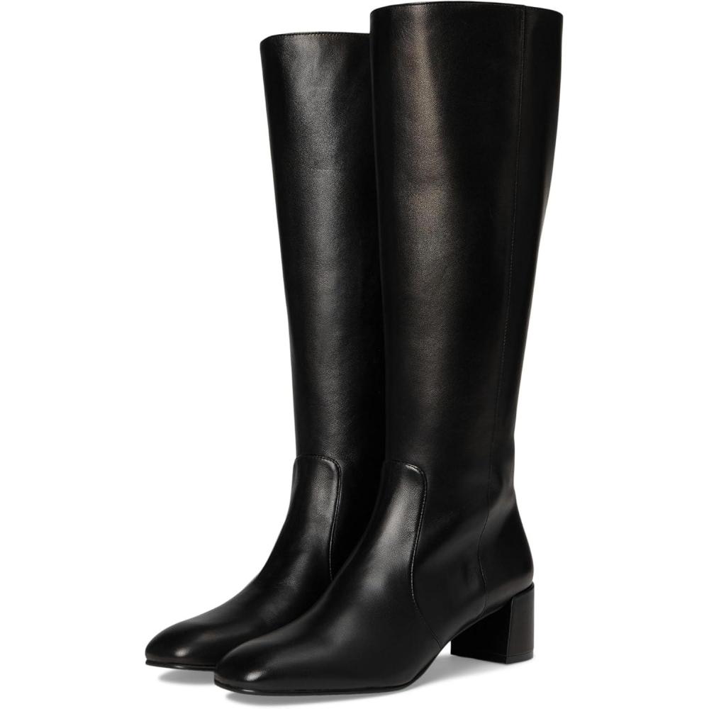 imageStuart Weitzman Womens Maeve Zip Boots Knee HighBlack 1
