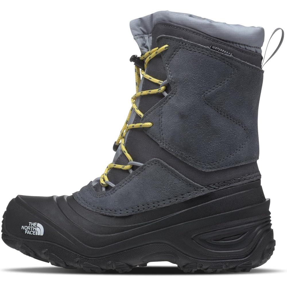 imageTHE NORTH FACE UnisexChild Alpenglow V Waterproof Insulating Thermafelt Liner for Warmth at25f Snow BootVanadis GreyMeld Grey