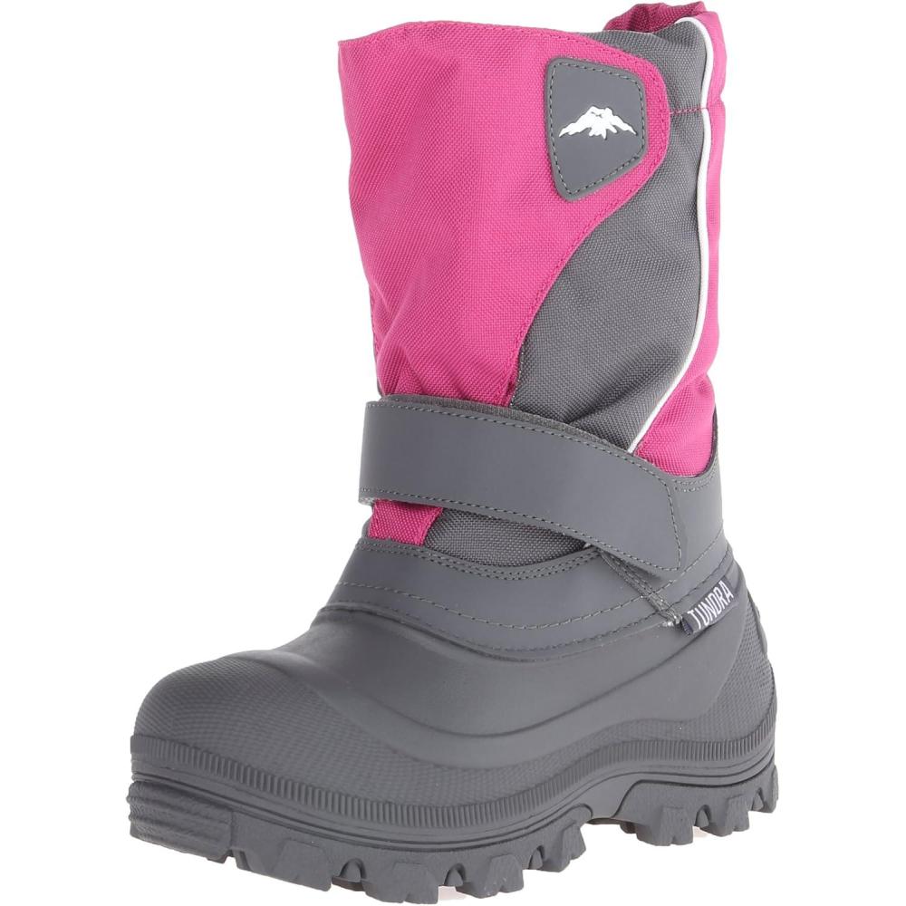 imageTundra Quebec Boot ToddlerLittle KidBig KidFuchsia Charcoal