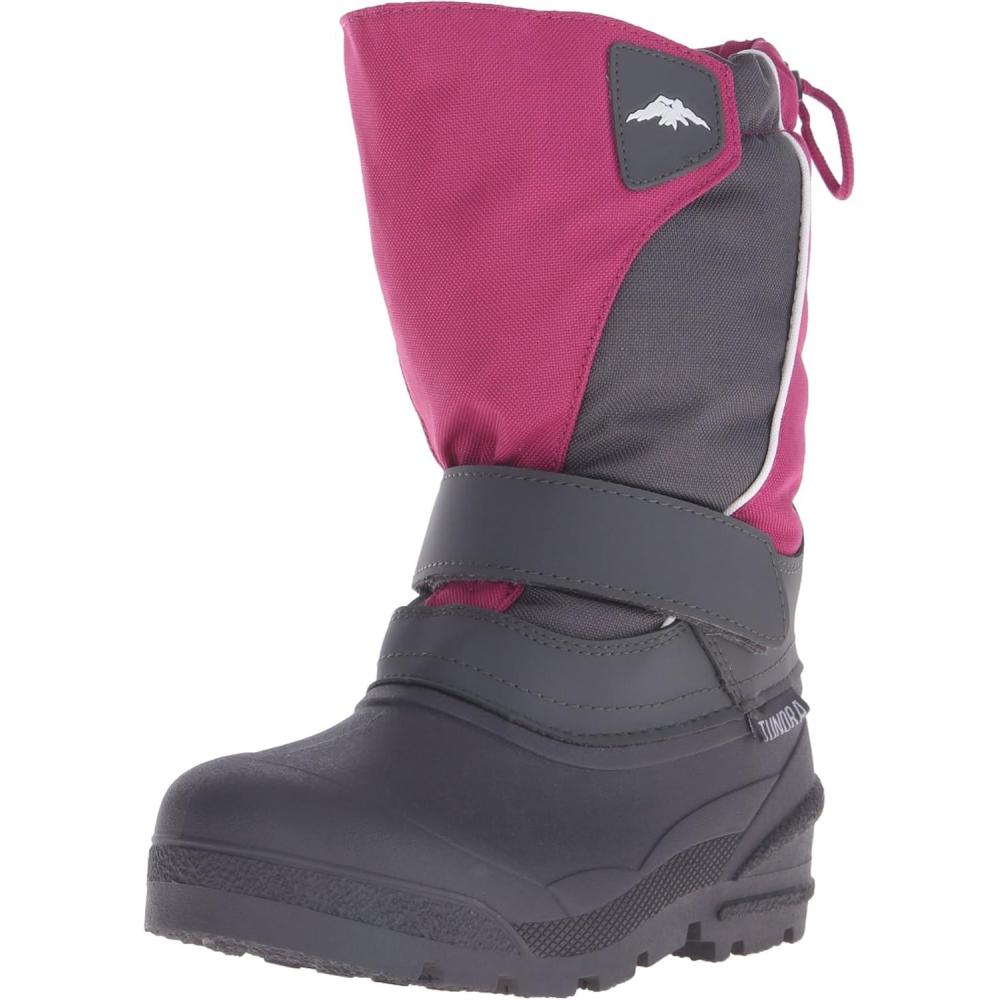 imageTundra Quebec Boot ToddlerLittle KidBig KidFuchsia CharcoalCharcoal