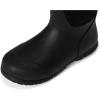 BOGS Unisex-Child York Solid (Toddler/Little Big Kid) Rain Boot(Black 1)