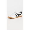 Gola Women’s Bullet Leather Sneaker(White/Black/Gum)
