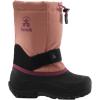 Kamik Kids Rocket Insulated Winter Boots(Pink/Peach)