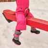 Kamik unisex-child Snowbug 5(Gray/Pink)