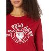 LONG SLEEVE ARCH PRINT T-SHIRT(Rhythmic Red)
