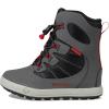 Merrell unisex-child Snow Bank 4.0 Waterproof(Grey/Black/Red)