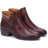 PIKOLINOS Daroca W1U-8505 Women’s High-Heel Ankle Boots(Garnet)