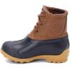 Sperry unisex-child Port Boot (Little Kid/Big Kid) Boot(Tan/Navy)