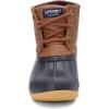 Sperry unisex-child Port Boot (Little Kid/Big Kid) Boot(Tan/Navy)