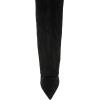 Steve Madden Women’s Luca Knee High Boot(Black Suede Wide Calf)