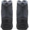 THE NORTH FACE Unisex-Child Alpenglow V Waterproof Insulating Thermafelt Liner for Warmth at-25f Snow Boot(Vanadis Grey/Meld Grey)