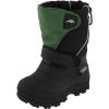 Tundra Quebec Boot (Toddler/Little Kid/Big Kid)(Black/Green)