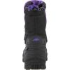 Tundra Quebec Boot (Toddler/Little Kid/Big Kid)(Black/Purple)
