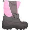 Tundra Quebec Boot (Toddler/Little Kid/Big Kid)(Pink/Charcoal)