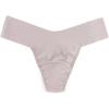 hanky panky – BreatheSoft Natural Rise Thongs for Women | Comfortable Everyday Lingerie Panties | Sizes (XS-XL) | 3 pack(Evening Grey  Brillian Blue  Crimson)