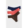hanky panky – BreatheSoft Natural Rise Thongs for Women | Comfortable Everyday Lingerie Panties | Sizes (XS-XL) | 3 pack(Mcob)