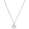 Dogeared Trust in Your Journey Thunderbird Necklace Silver One Size