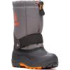Kamik Kids Rocket Insulated Winter Boots(Charcoal/Flame)