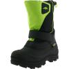 Tundra Quebec Boot (Toddler/Little Kid/Big Kid)(Black/Lime Green)