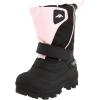 Tundra Quebec Boot (Toddler/Little Kid/Big Kid)(Black/Pink)