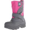 Tundra Quebec Boot (Toddler/Little Kid/Big Kid)(Fuchsia Charcoal)