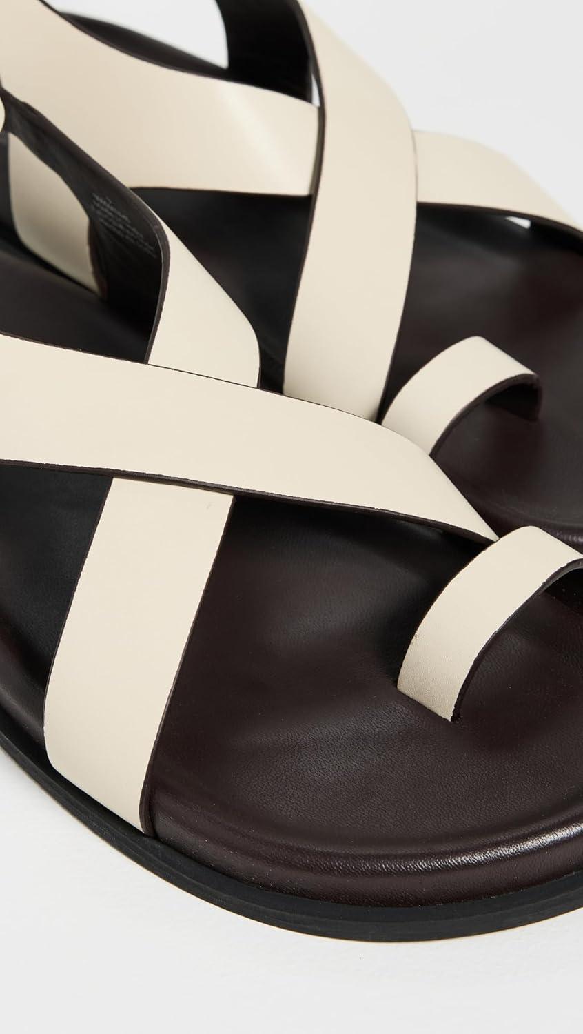 imageFree People Womens Anya CrissCross Footbed SandalsEcru