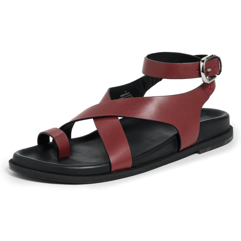 imageFree People Womens Anya CrissCross Footbed SandalsHickory