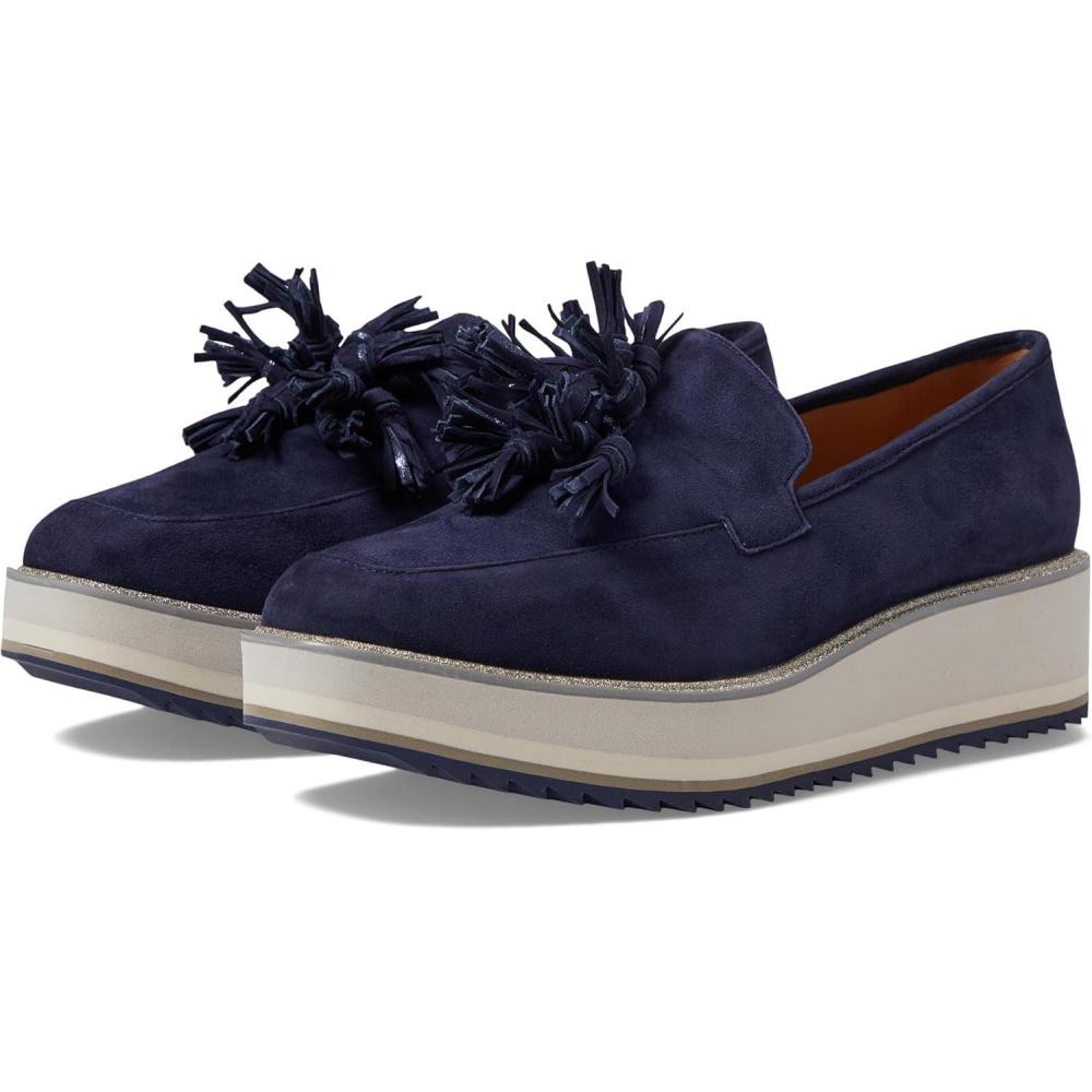 imageJohnston ampamp Murphy Womens Gracelyn Tassel LoaferNavy Suede