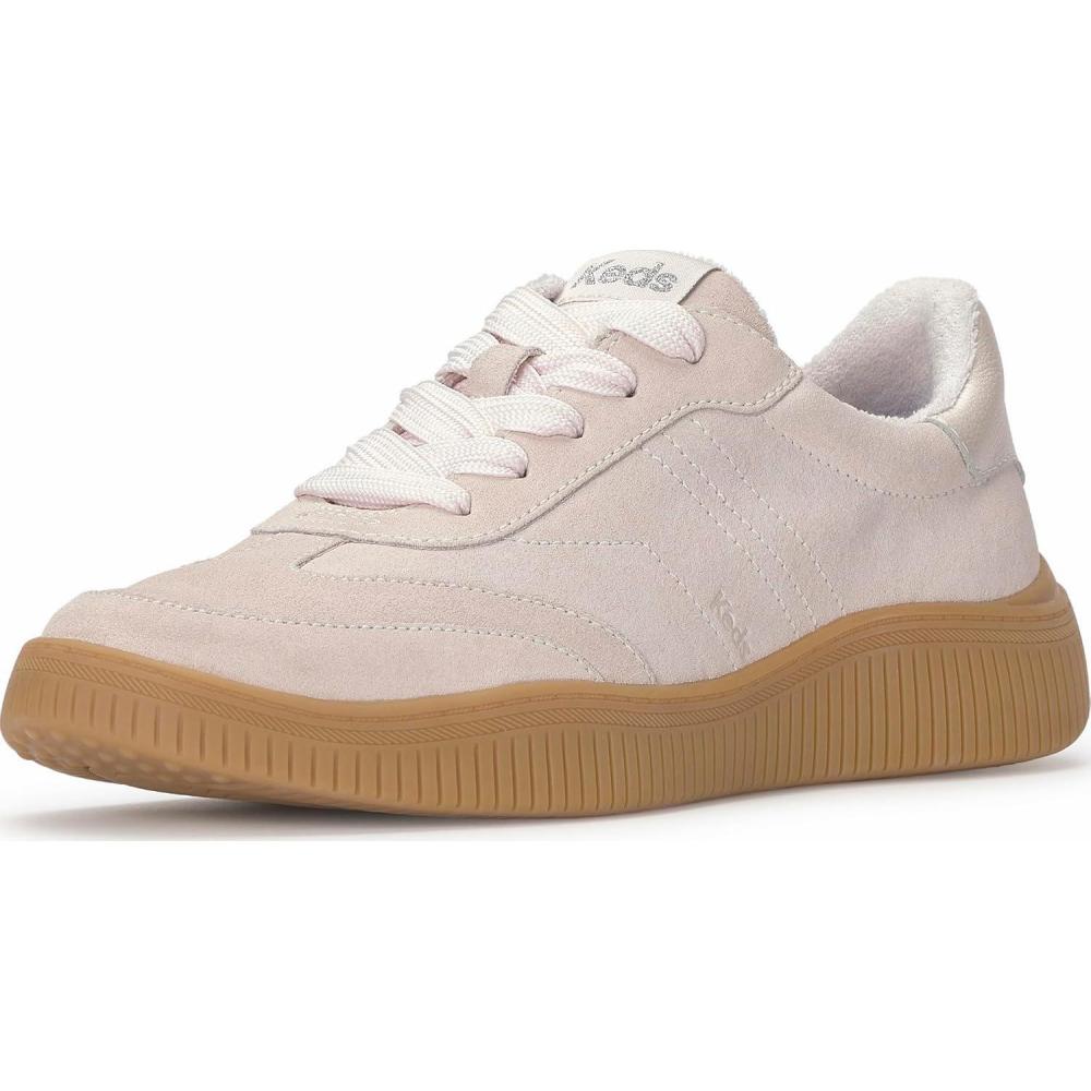 imageKeds Womens Contest Lace Up Fashion SneakerLight Pink Suede