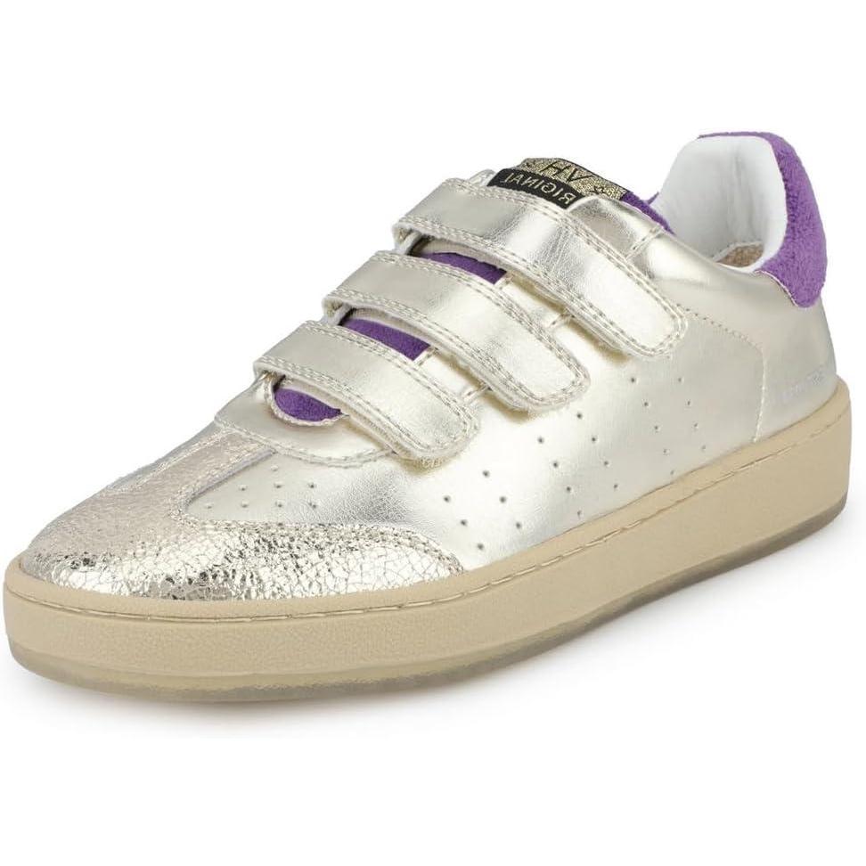 imageVINTAGE HAVANA Womens Ease SneakerGoldPurple