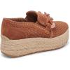 Dolce Vita Womens Jhenee Espadrille Perf(Pecan Perforated Suede)