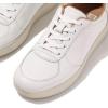 FitFlop Womens Rally Leather/Suede Panel Sneakers(Urban White)