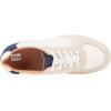 FitFlop Womens Rally Leather/Suede Panel Sneakers(Urban White Midnight Navy)