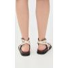 Free People Women’s Anya Criss-Cross Footbed Sandals(Ecru)