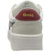 Gola Womens Daytona MirrorSneaker(White Navy Deep Red)