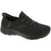 Skechers Womens Hands Free Slip-ins Summits Girls NightSneaker(Black)