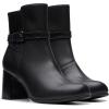 Clarks Women’s Keirsta Haley Fashion Boot(Black Leather)
