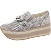 Dolce Vita Womens Jhenee Espadrille Perf(Silver)