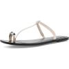 Madewell Women’s Lala Thong Sandals-Hardware Ballet Flat(Ivory)