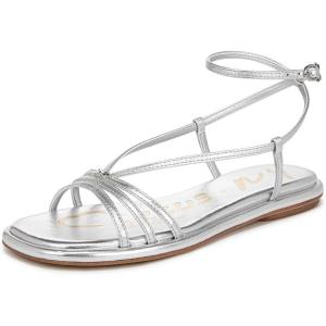 Circus NY by Sam Edelman Women’s Olana Flat Sandal(Soft Silver)