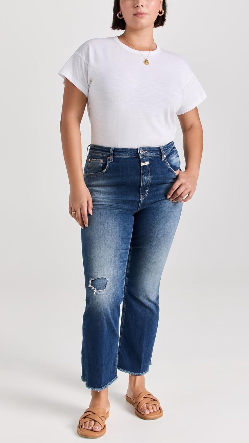 imageMadewell Womens Whisper Cotton Rib Crewneck TeeOptic White